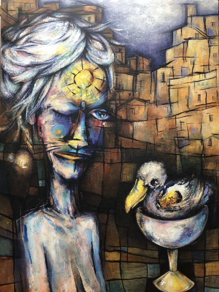 "Third eye" 120 x 160 cm