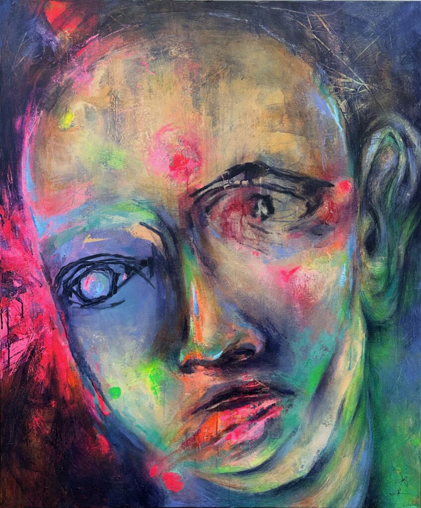 "A different point of view" 100 x 120 cm